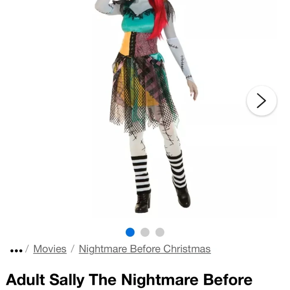 Sally Halloween costume - Picture 2 of 2